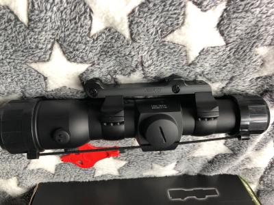 Aimpoint Hunter h34L montage blaser