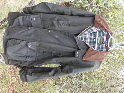 Veste huilée