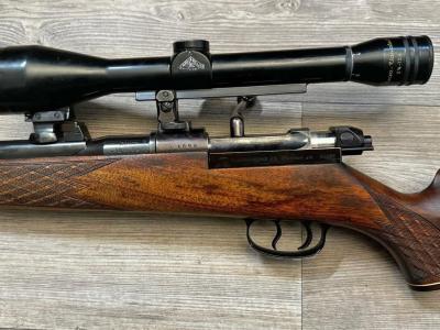 Belle Mauser 66 calibre 30-06 avec lunette Hertel & Reuss