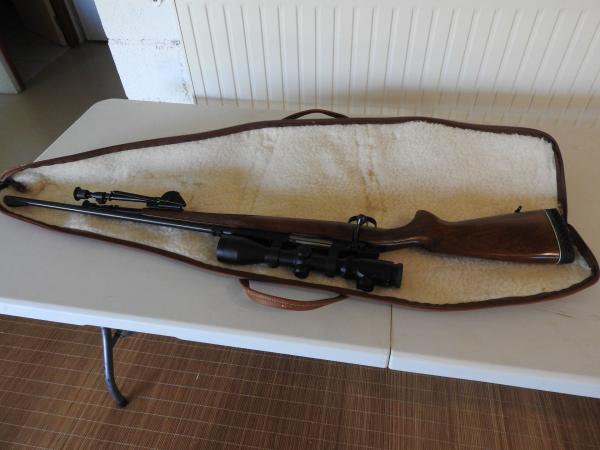 Carabine CZ (BRNO Tzechoslovakia) modèle 537 calibre 7x64